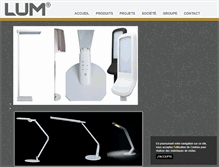 Tablet Screenshot of lum.fr